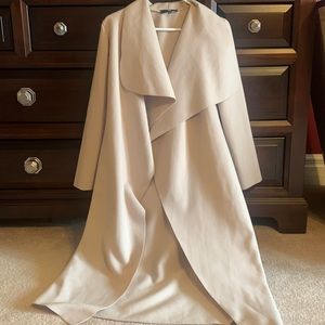 Meshki nude jacket/trench